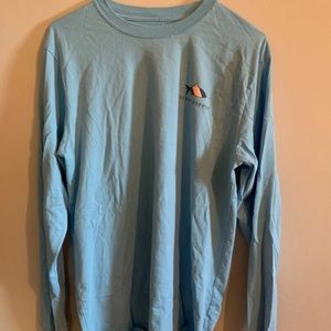 Long sleeve blue Fish Hippie tee